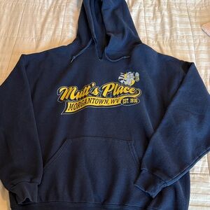 Men's Morgantown WVU mutts sweatshirt Hoodie